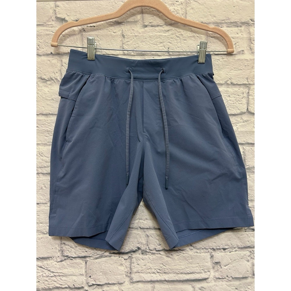 Lululemon Shorts Mens Blue Zeroed Linerless Size XS Athletic Running Sports